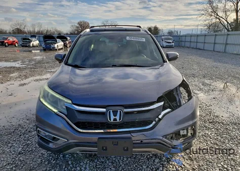 2016 Honda Cr-V Touring from USA, damaged, VIN 5J6RM3H92GL000715